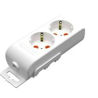 RI-TECH İKİLİ ANAHT. TOP.LI GRUP PRİZ(Ç.K.)(KLEMEN 1